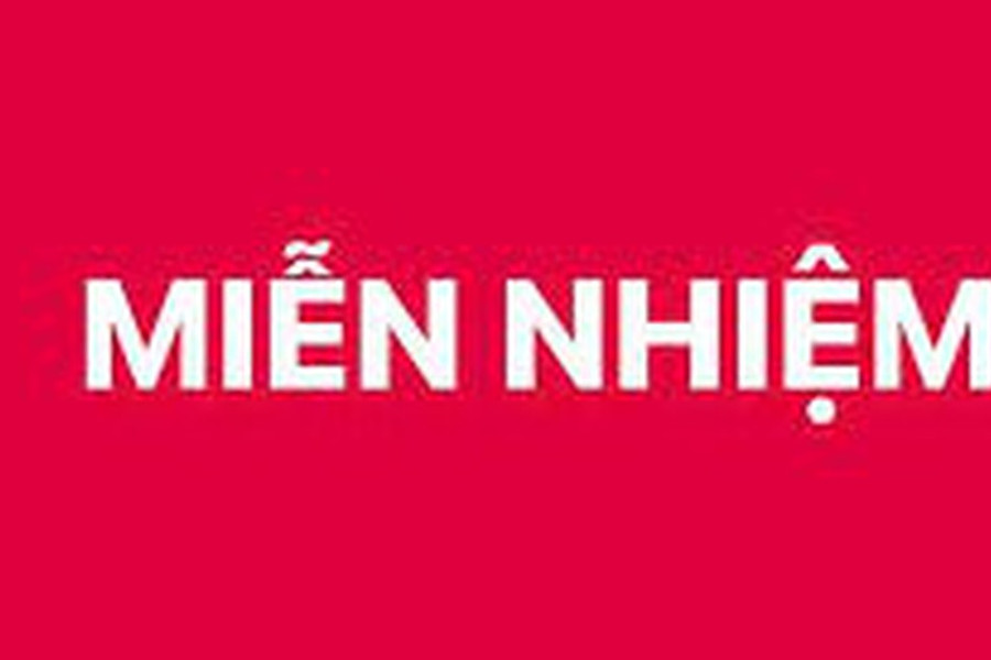 Thủ tục miễn nhiệm đối với công chức, viên chức lãnh đạo, quản lý