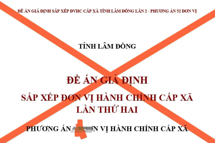 Cảnh giác trước thông tin giả về việc tiếp tục sắp xếp đơn vị hành chính cấp xã