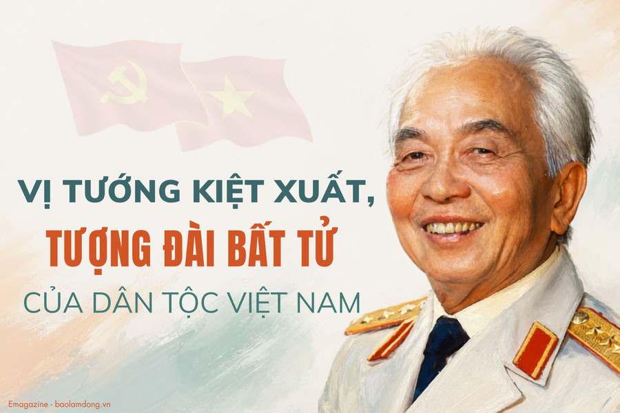 Vị tướng kiệt xuất, tượng đài bất tử của dân tộc Việt Nam