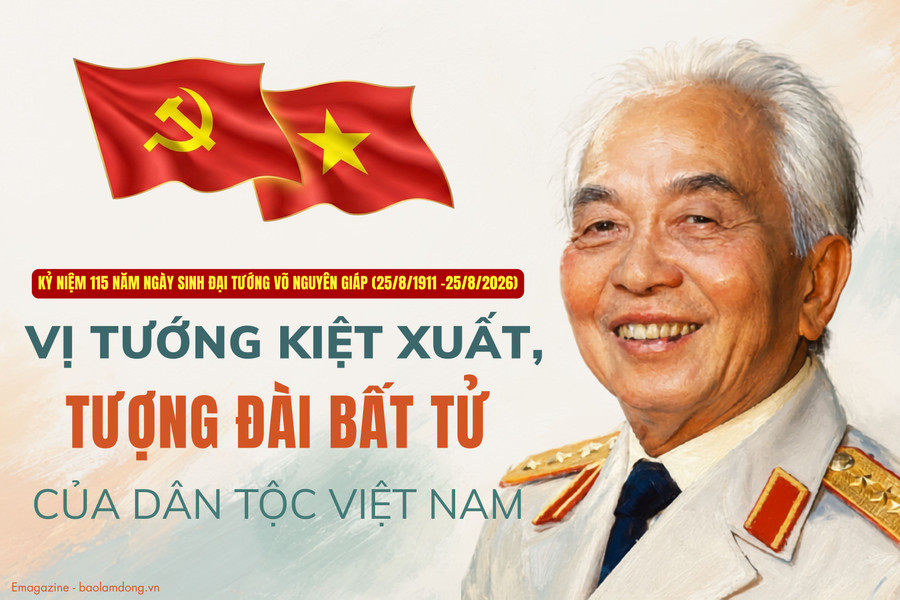 Vị tướng kiệt xuất, tượng đài bất tử của dân tộc Việt Nam