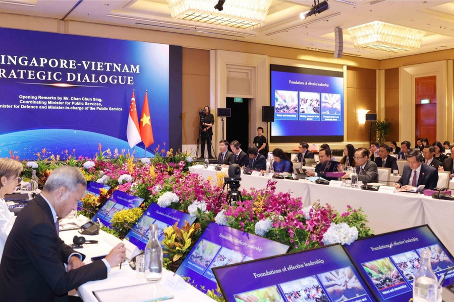 Tuyên bố chung Việt Nam-Singapore về Chiến lược Kết nối công nghệ