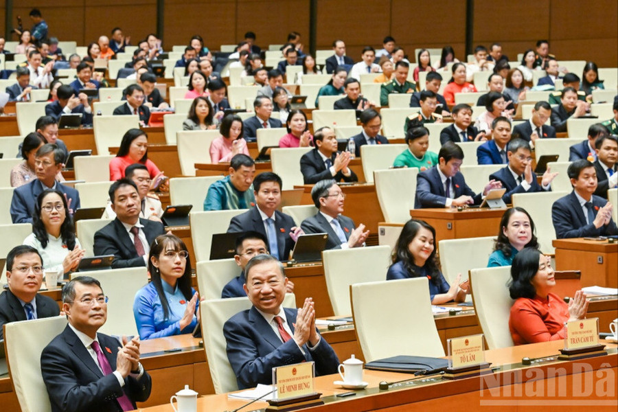 Bế mạc Kỳ họp không thường lệ thứ nhất, Quốc hội khóa XVI
