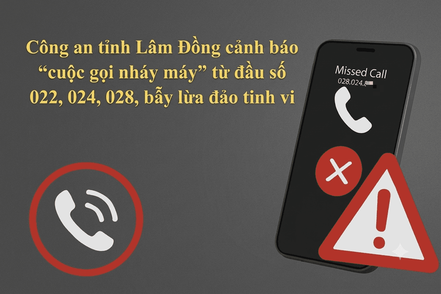 Không gọi lại những cuộc “nhá máy” từ số điện thoại lạ