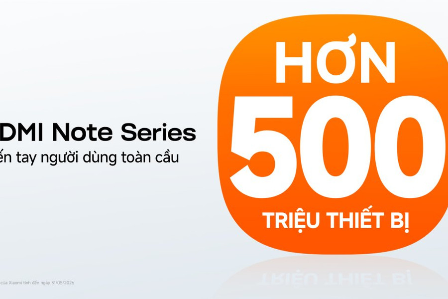 Xiaomi vươn lên vị trí thứ 2 thị trường di động Việt Nam với 21% thị phần trong quý II/2026
