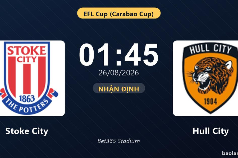 Nhận định Stoke City vs Hull City: Thắng để đi tiếp