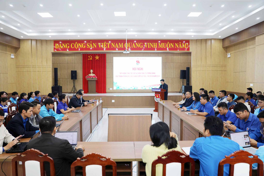 Hơn 150 cán bộ Đoàn tập huấn nghiệp vụ bảo vệ nền tảng tư tưởng Đảng