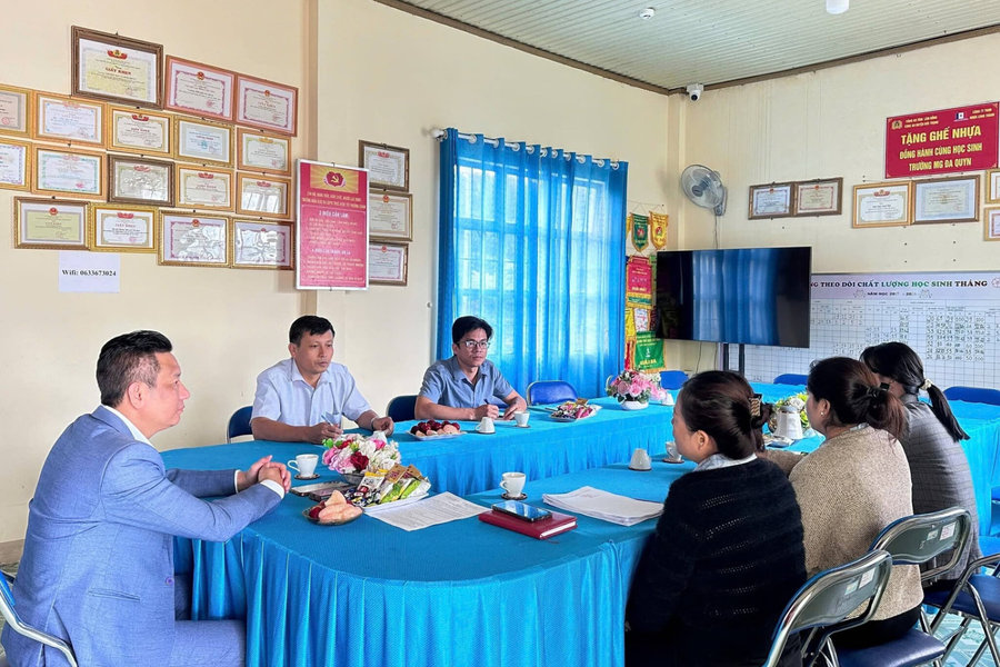 Xã vùng sâu Tà Năng sẵn sàng cho năm học mới