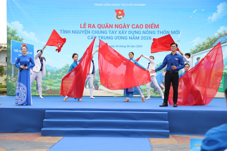 Trung ương Đoàn ra quân tình nguyện xây dựng nông thôn mới tại Lâm Đồng