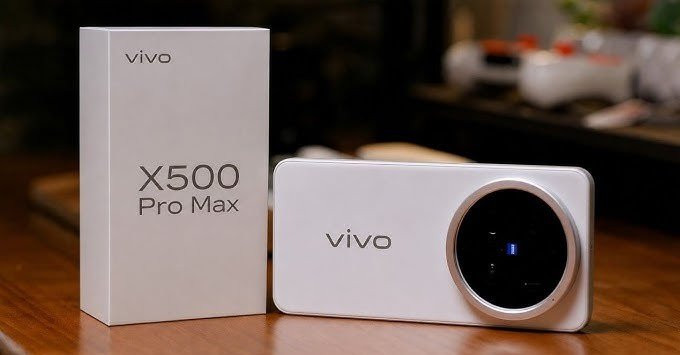 Dòng máy Vivo X500 thiết lập kỷ lục dải nhạy sáng 17 stop để thách thức Apple, Samsung