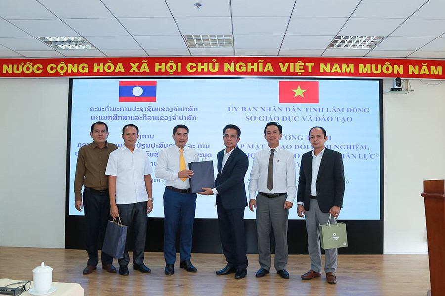 Lâm Đồng - Champasak tăng cường hợp tác giáo dục