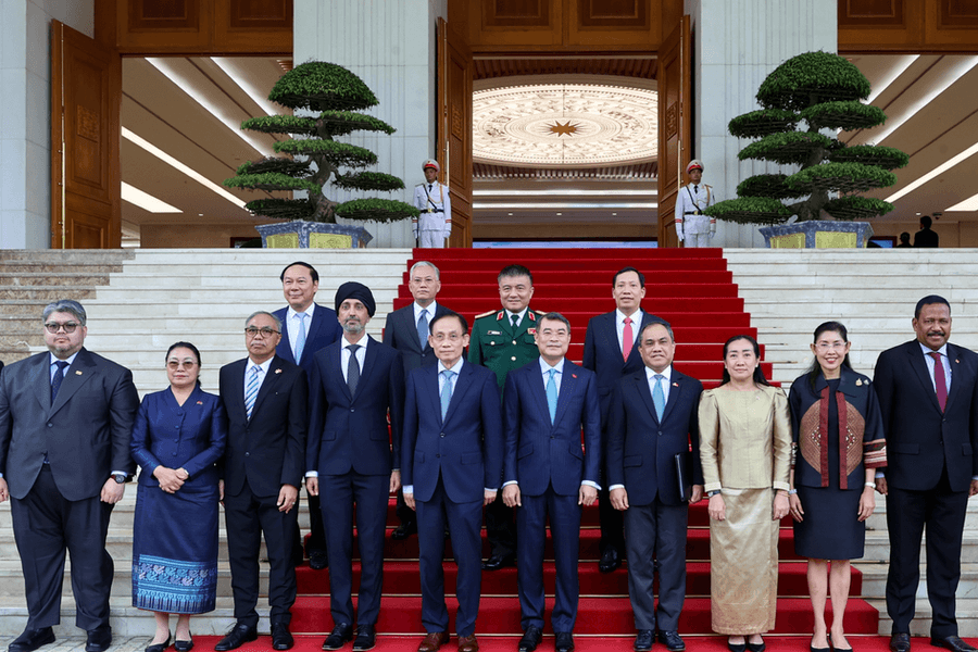 Thủ tướng Lê Minh Hưng tiếp Đại sứ, Đại biện các nước ASEAN