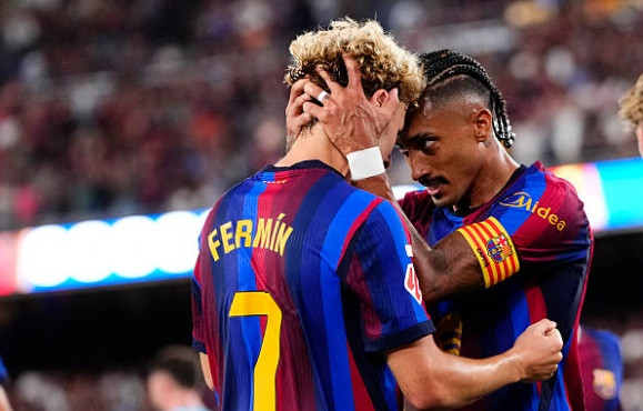 Barcelona thắng thuyết phục Athletic Club 2-0: Raphinha cùng Fermin Lopez tỏa sáng rực rỡ