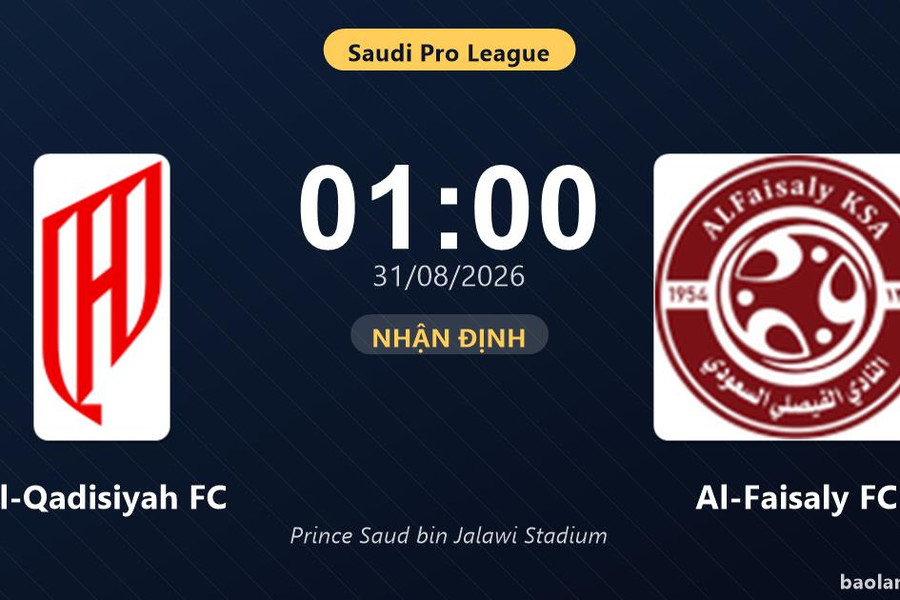 Nhận định Al-Qadisiyah FC vs Al-Faisaly FC: Điểm nóng cuộc đua tốp đầu