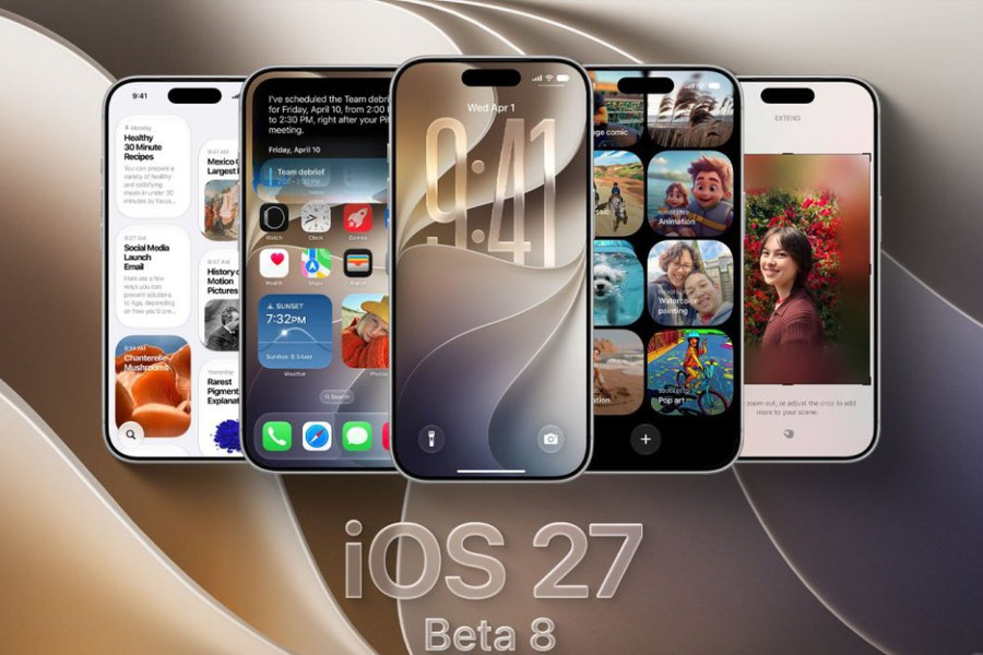 Apple phát hành bản cập nhật iOS 27 beta 8 nhằm tối ưu hóa hiệu năng và sửa lỗi tồn đọng