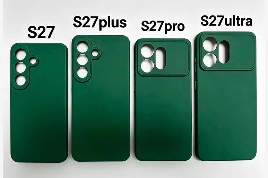 Rò rỉ thiết kế ốp lưng Galaxy S27 Series: Cụm camera lột xác và bổ sung bản Pro mới