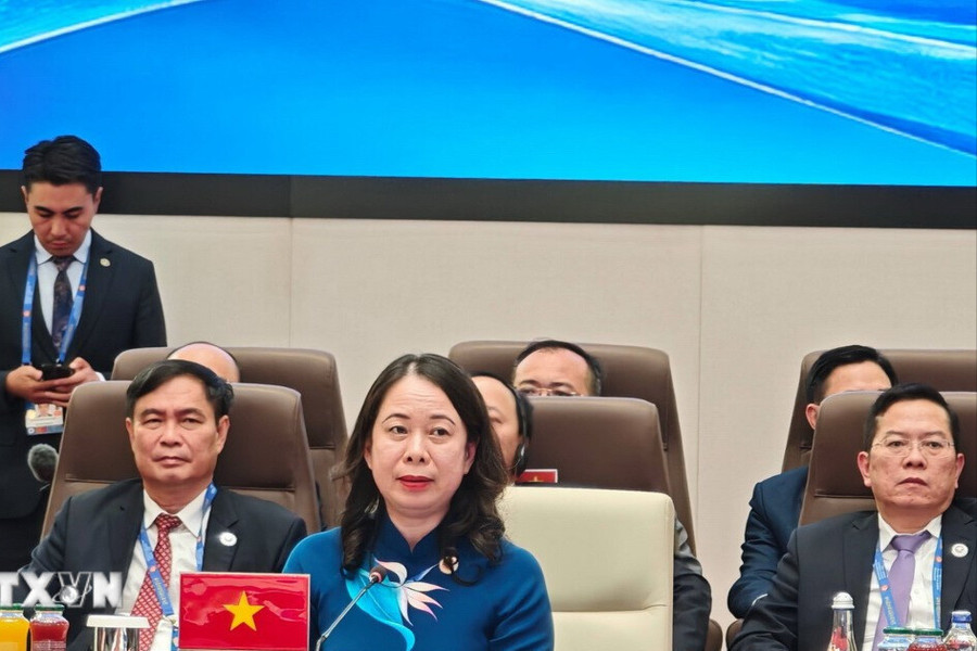 Phó Chủ tịch nước Võ Thị Ánh Xuân có bài phát biểu quan trọng tại SCO Plus