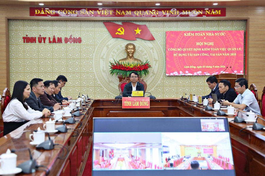 Công bố quyết định kiểm toán tại các cơ quan thuộc Tỉnh ủy Lâm Đồng