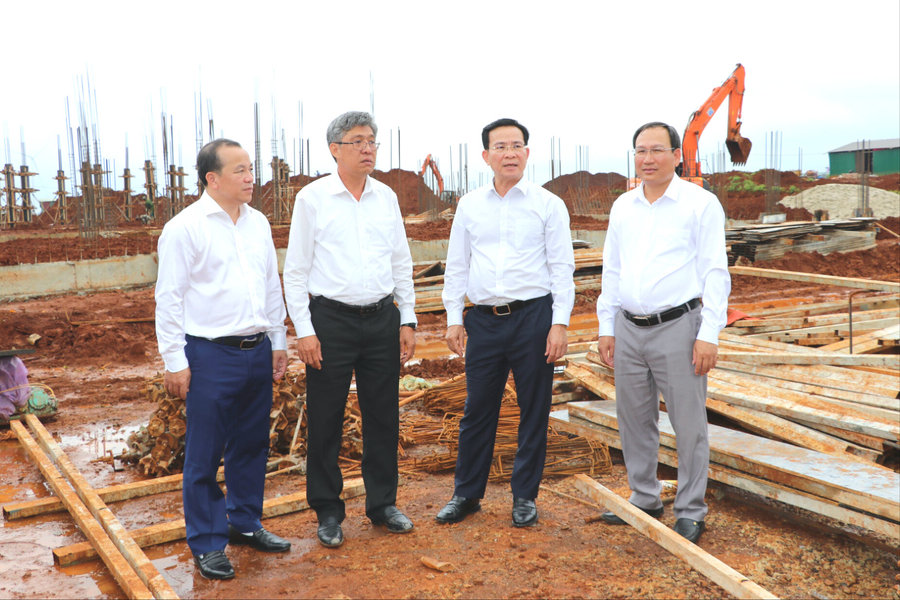 Lãnh đạo tỉnh Lâm Đồng kiểm tra Trường nội trú biên giới Thuận Hạnh