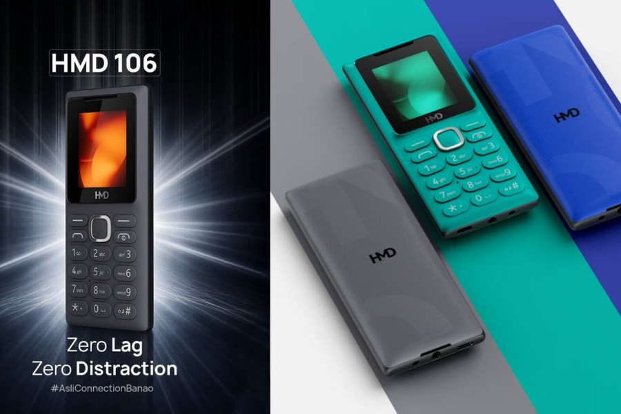 Điện thoại phổ thông HMD 106 2G ra mắt: Lựa chọn tối giản giúp người dùng giải độc số