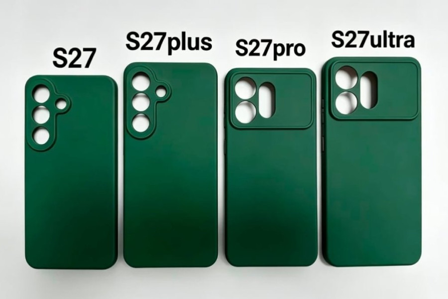 Lộ diện thiết kế Galaxy S27 series qua ốp lưng: Bản Pro và Ultra đổi cụm camera ngang mới