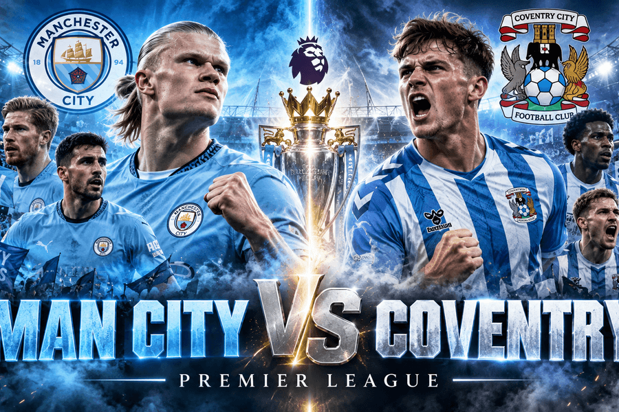 Lịch sử đối đầu Man City vs Coventry: 73 lần gặp, tái ngộ sau hơn 24 năm