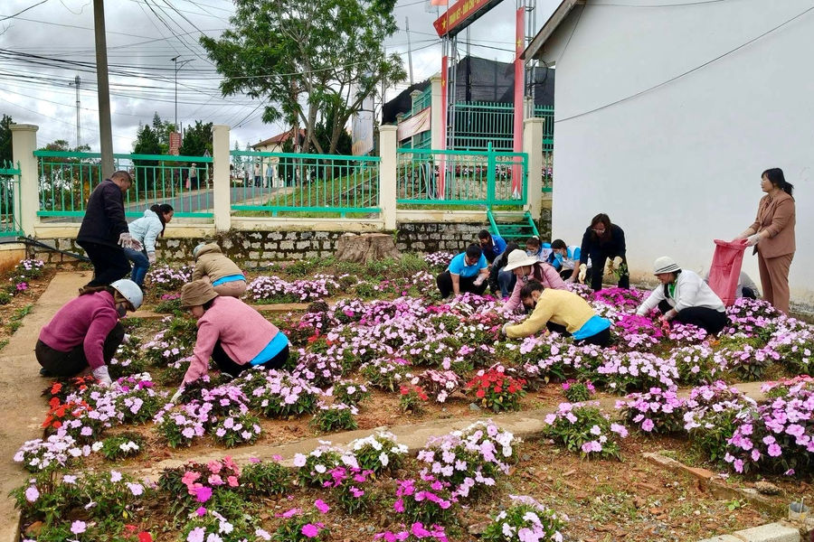 Đoàn kết - sức mạnh xây dựng khu dân cư sau sắp xếp