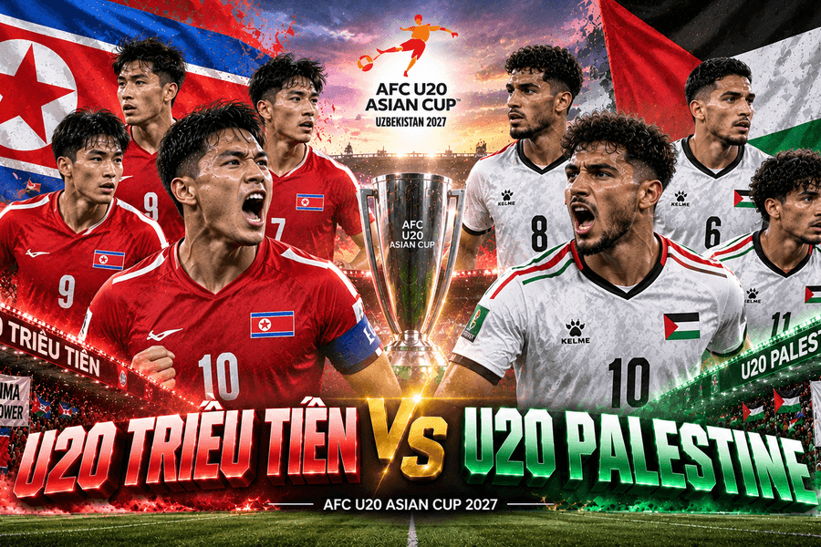 Lịch sử đối đầu U20 Triều Tiên vs U20 Palestine: Lần đầu chạm trán, thử thách lớn cho Palestine