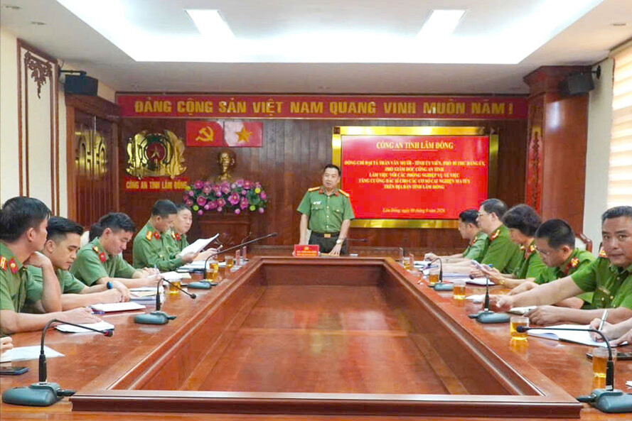 Công an tỉnh Lâm Đồng tăng cường bác sĩ cho cơ sở cai nghiện