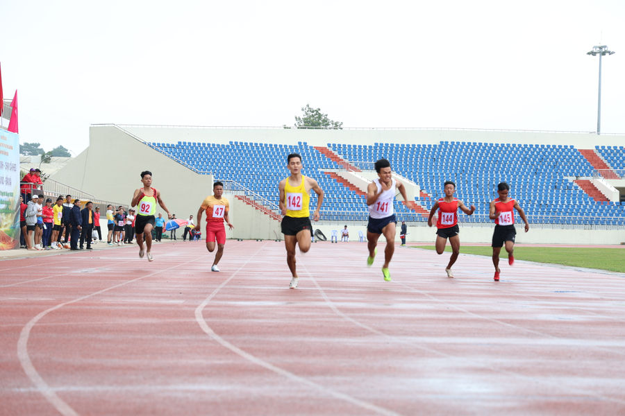 Khởi tranh môn điền kinh tại Đại hội TDTT tỉnh Lâm Đồng lần thứ I