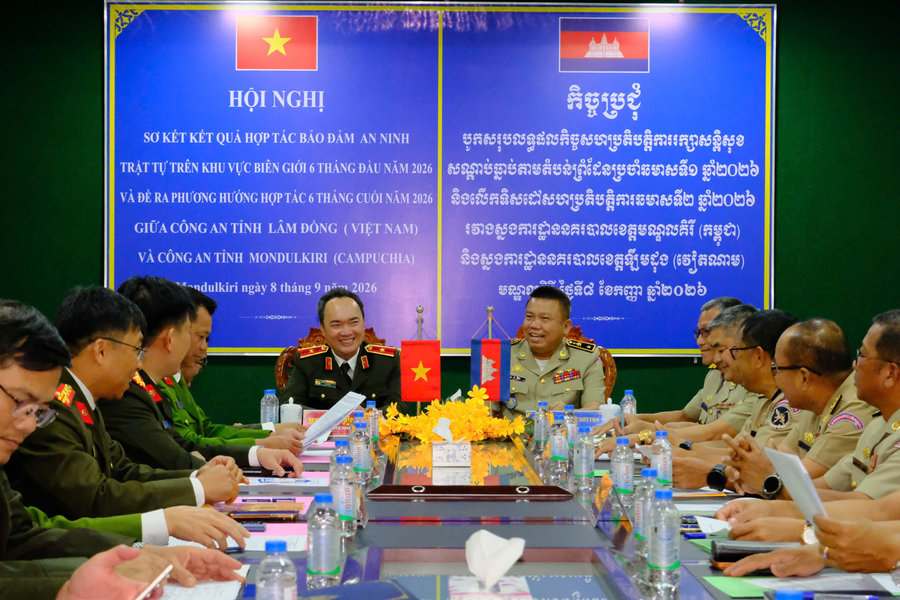 Giữ vững an ninh, trật tự, tạo thuận lợi giao thương Lâm Đồng - Mondulkiri