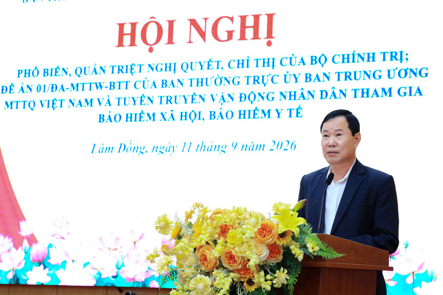 Lâm Đồng quán triệt các nghị quyết của Trung ương trong hệ thống MTTQ