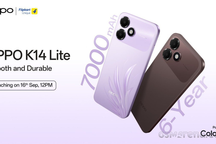 OPPO K14 Lite lộ diện cấu hình với viên pin 7.000 mAh: Bước đi đột phá ở phân khúc giá rẻ