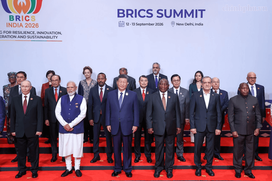 Thủ tướng Lê Minh Hưng dự Phiên thảo luận Hội nghị thượng đỉnh BRICS lần thứ 18