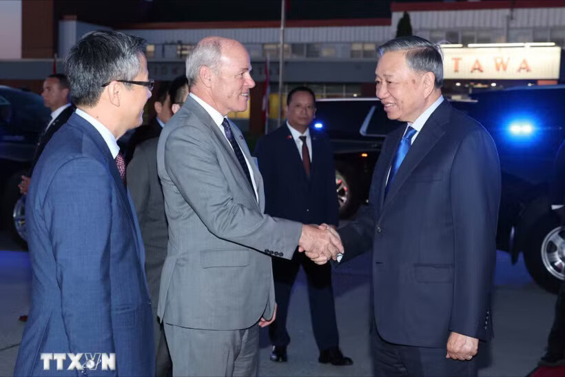 Tổng Bí thư, Chủ tịch nước Tô Lâm kết thúc tốt đẹp chuyến thăm cấp Nhà nước tới Canada