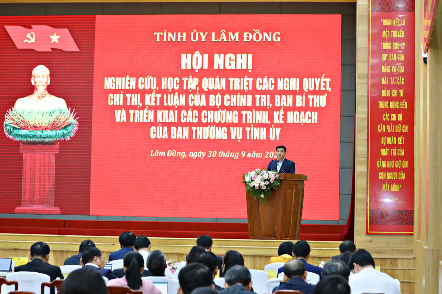 Lâm Đồng học nghị quyết để hiểu, để làm và tạo ra sản phẩm