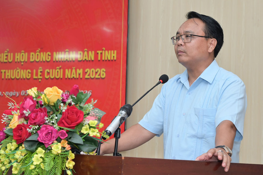 Phó Bí thư Thường trực Tỉnh ủy Lâm Đồng Đặng Hồng Sỹ tiếp xúc cử tri phường Bình Thuận