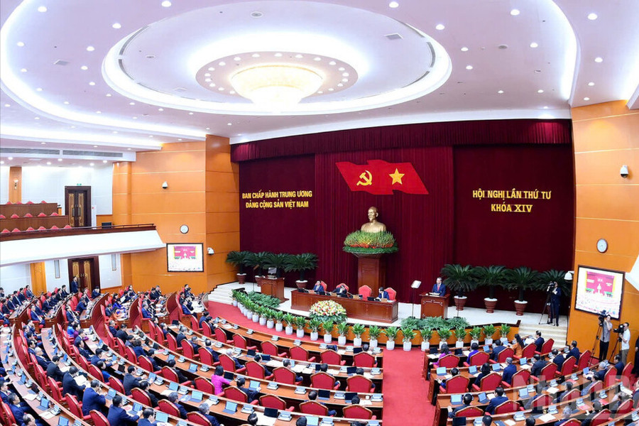 Ngày làm việc thứ ba Hội nghị lần thứ tư Ban Chấp hành Trung ương Đảng khóa XIV