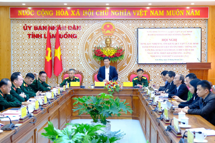 Lâm Đồng đẩy mạnh tìm kiếm, quy tập hài cốt và xác định danh tính liệt sĩ còn thiếu thông tin