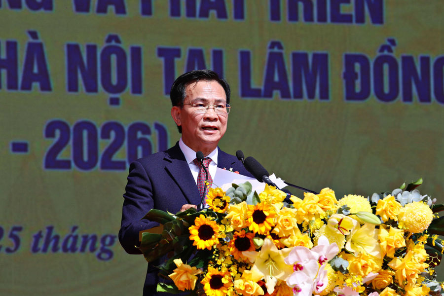 Diễn văn Lễ kỷ niệm 50 năm xây dựng và phát triển Vùng kinh tế mới Hà Nội tại Lâm Đồng của Chủ tịch UBND tỉnh Lâm Đồng Hồ Văn Mười