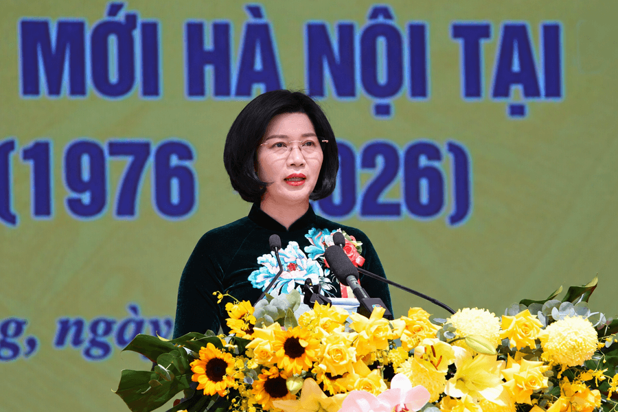Bài phát biểu tại Lễ kỷ niệm 50 năm xây dựng và phát triển Vùng kinh tế mới Hà Nội tại Lâm Đồng của Chủ tịch HĐND TP Hà Nội Phùng Thị Hồng Hà