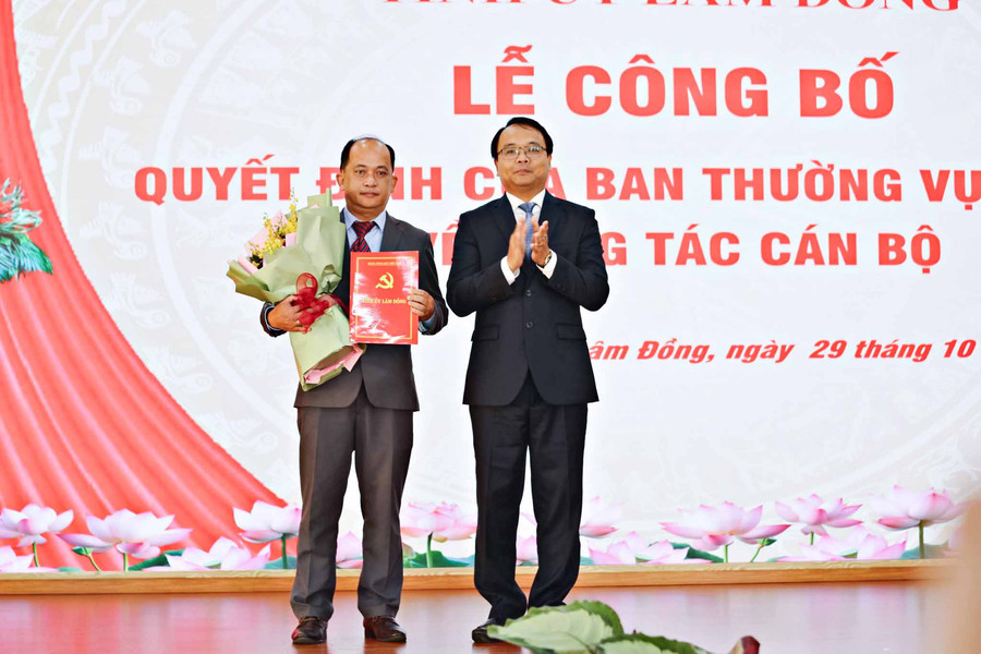 Đồng chí Trương Trung Thắng giữ chức Phó Bí thư Đảng ủy phường Xuân Trường - Đà Lạt