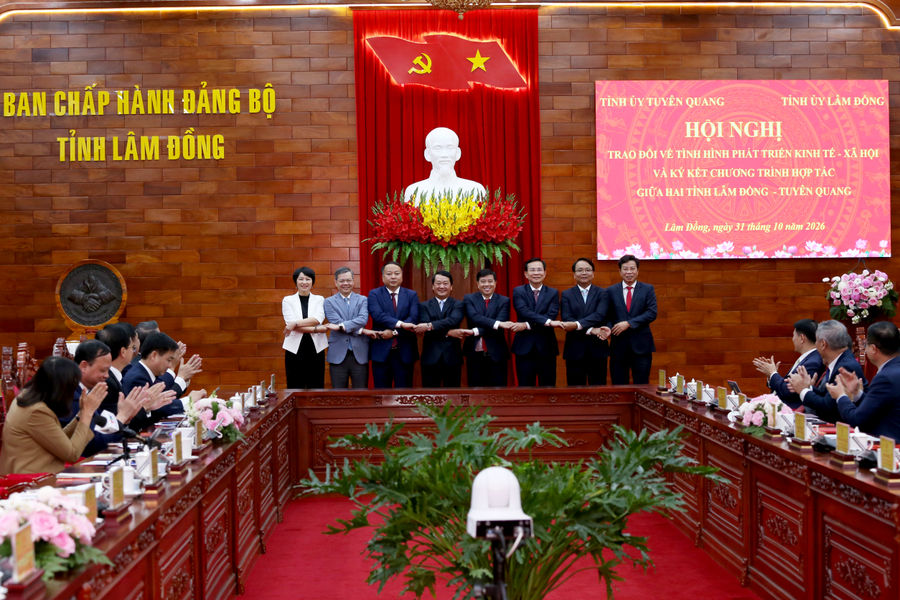 Lâm Đồng - Tuyên Quang phát huy truyền thống đoàn kết, tăng cường hợp tác phát triển